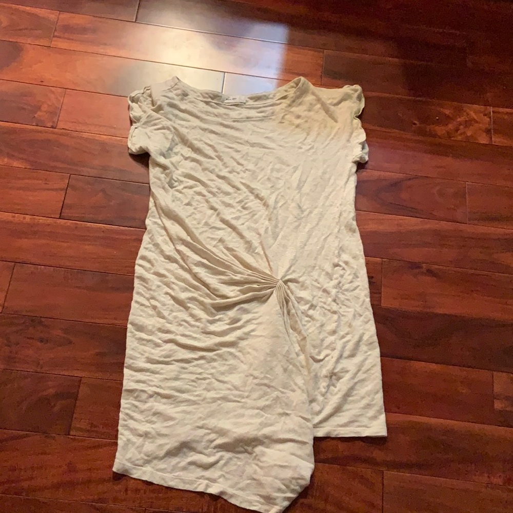 Cream colored dress